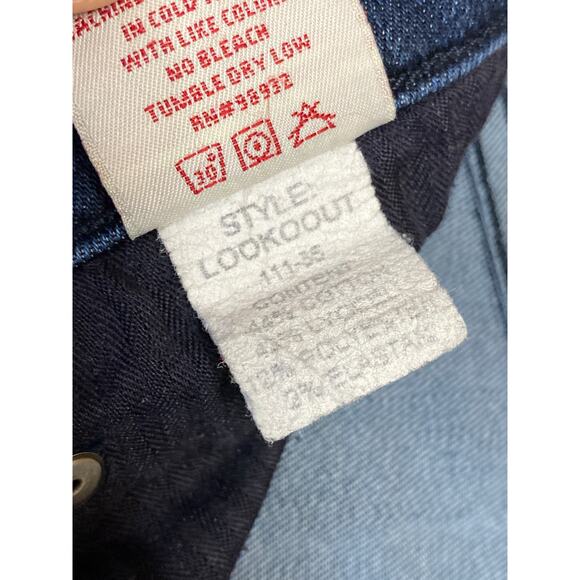 Red Engine Lookout Women's Blue Slim Fit High Rise Skinny Denim Jeans Pants 29 - Picture 7 of 7